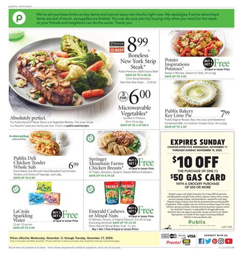 * *Terms, conditions & restrictions apply. . Publix sneak peek ad
